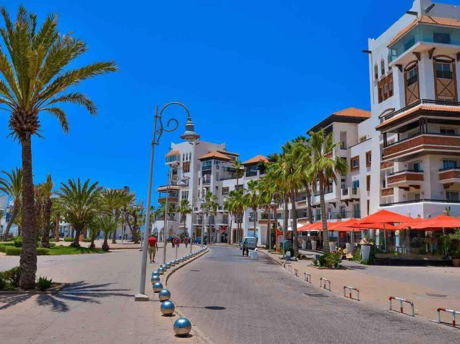Marina Agadir - Luxury Pool View Apartment 2Bdr Bagian luar foto